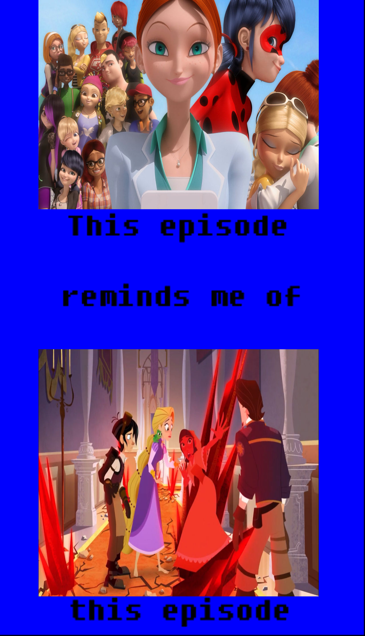 Deviantart Which Episode This Episode Reminds Me Of This Episode by Nicolefrancesca on DeviantArt