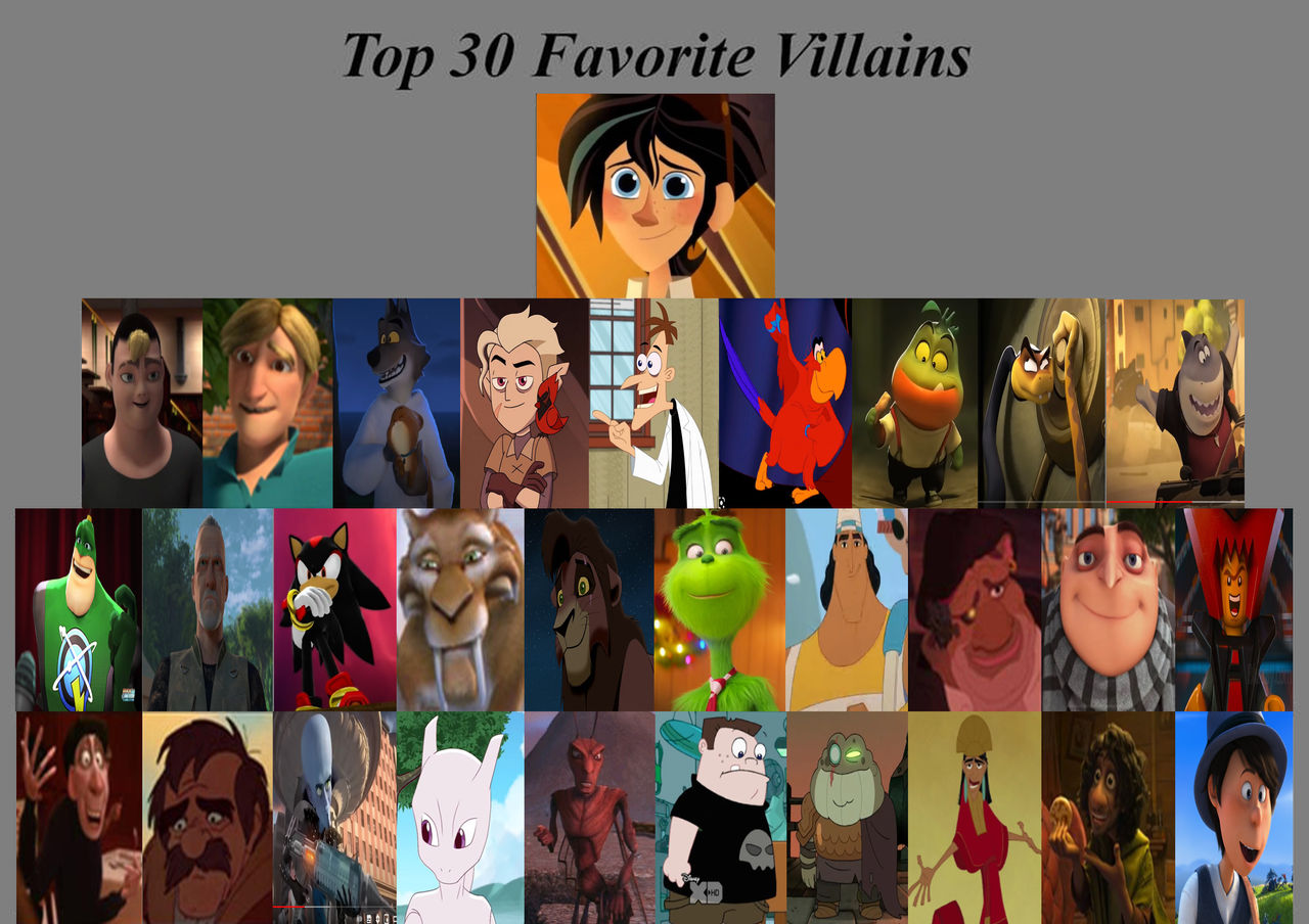 My Top 30 Favorite Villains By Nicolefrancesca On Deviantart My Top 30 Favorite Villains By Nicolefrancesca On Deviantart