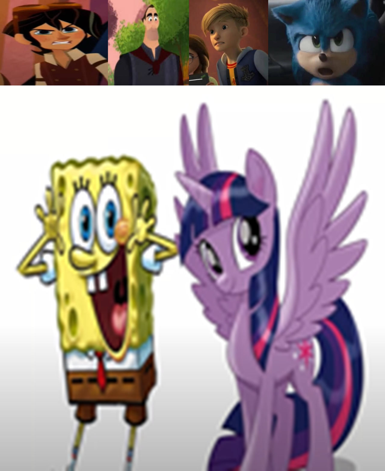4 Characters Repulsed By Spongebob X Twilight by Nicolefrancesca on ...