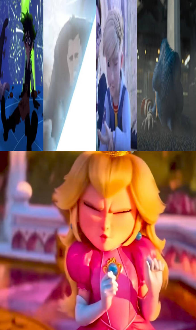 Character Injueries Peach (Movie) Reacts To 4 Characters Injuries by Nicolefrancesca on ...
