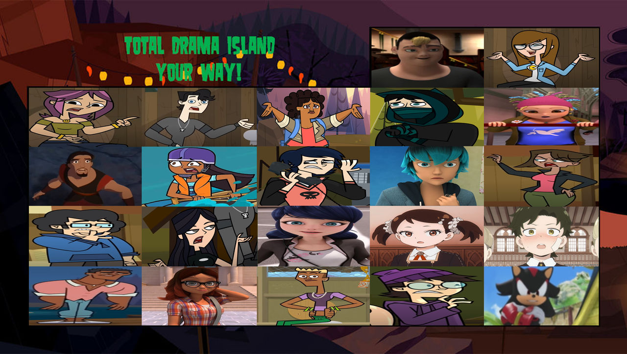 Td Rama Deviantart Total Drama Island (my way) by Nicolefrancesca on DeviantArt