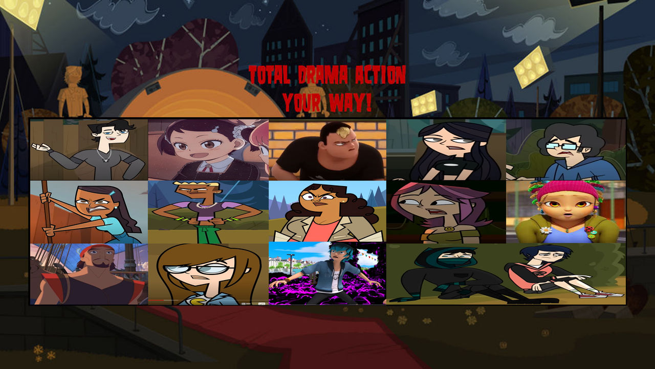 Td Rama Deviantart Total Drama Action (my way) by Nicolefrancesca on DeviantArt