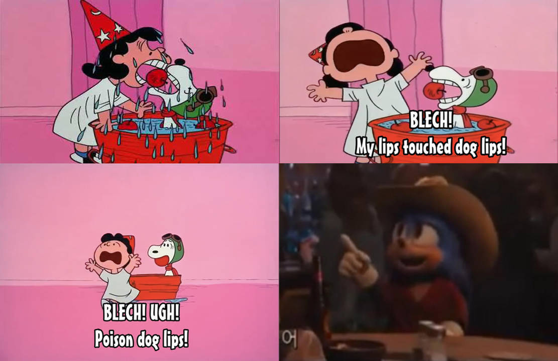 Sonic Laughs At Lucy Freaking Out by Nicolefrancesca on DeviantArt