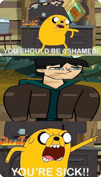 Jake The Dog Calls Tom Sick