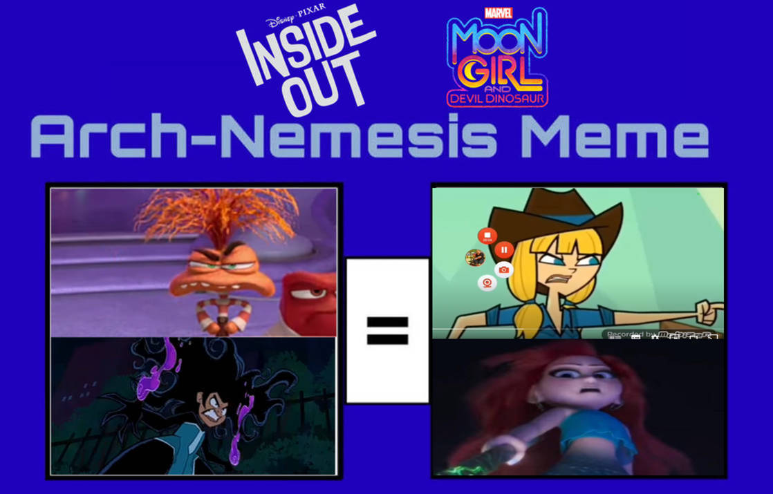 Ashley And Chelsea As Anxiety And Abyss by Nicolefrancesca on DeviantArt