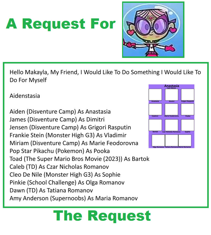 Request Meme by Nicolefrancesca on DeviantArt
