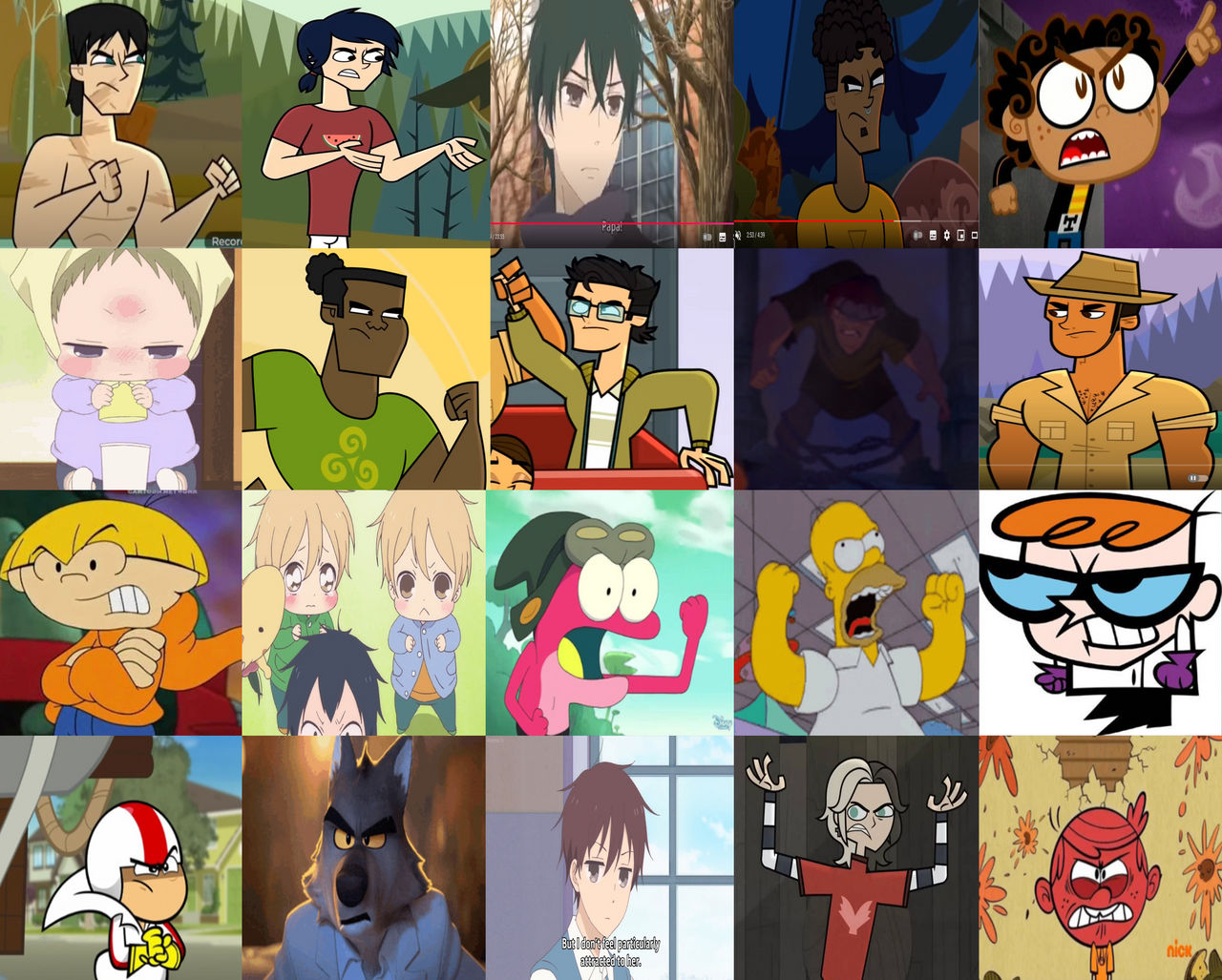 Indignant Characters My Favourite Male Characters Angry by Nicolefrancesca on DeviantArt