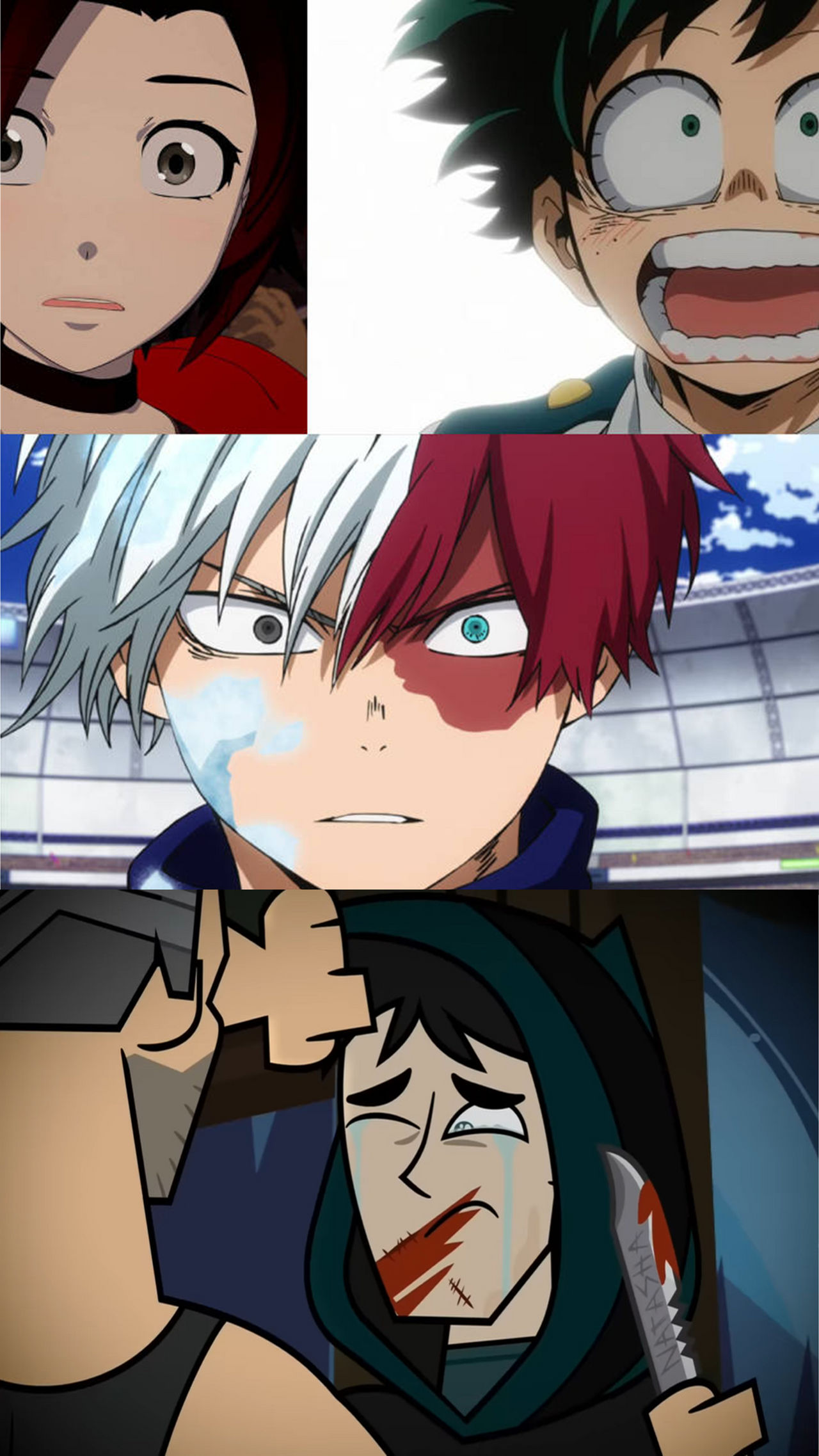 Ruby Scar Ruby Gang Shocked At Tom's Scar Face by Nicolefrancesca on DeviantArt
