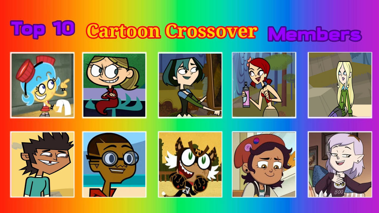 Cartoon Network Crossover Roster Top 10 Cartoon Crossover Members by Nicolefrancesca on DeviantArt