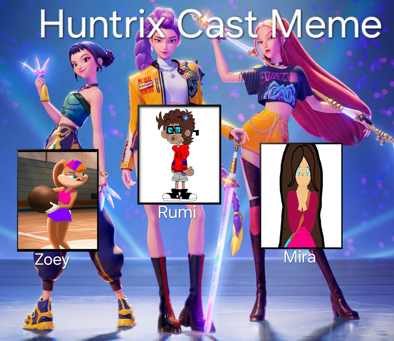 Trace Huntrix My Own Huntrix by Nicolefrancesca on DeviantArt