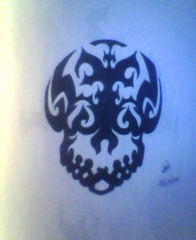 Tribal skull