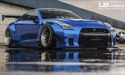LB WORKS Nisaan GTR R35 by YORLOCALSWEAT6 on DeviantArt