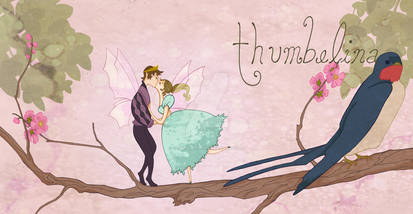 Book Art- Thumbelina