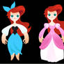 Ariel the Little PaperDoll - Two