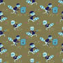 Robber Raccoon Pattern