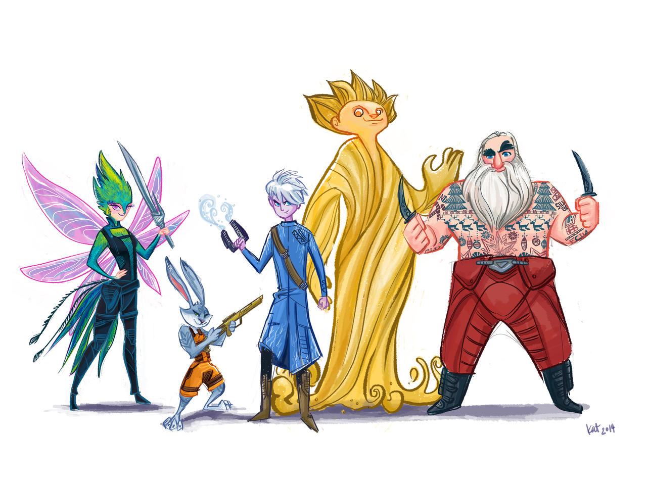 Rise of the Guardians арт