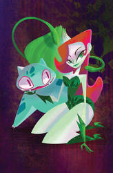 Poison Ivy and Bulbasaur