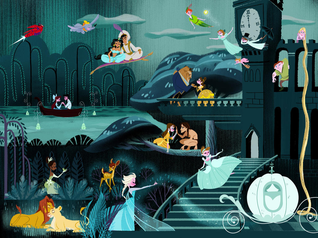 Disney Random Deviantart A Disney World by spicysteweddemon on DeviantArt