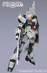 RX-93 Nu Gundam (Poster Version 02)