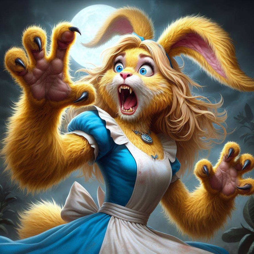 Wonder Wabbit Wererabbit in Wonderland by Todddagreat on DeviantArt