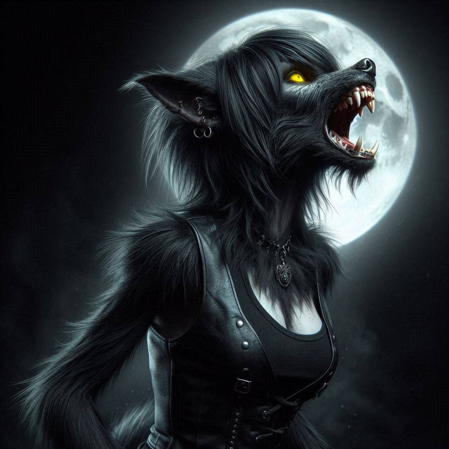 Goth Wolf by Todddagreat on DeviantArt