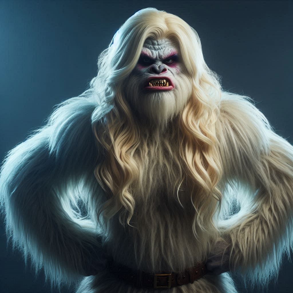 Yeti Woman by Todddagreat on DeviantArt