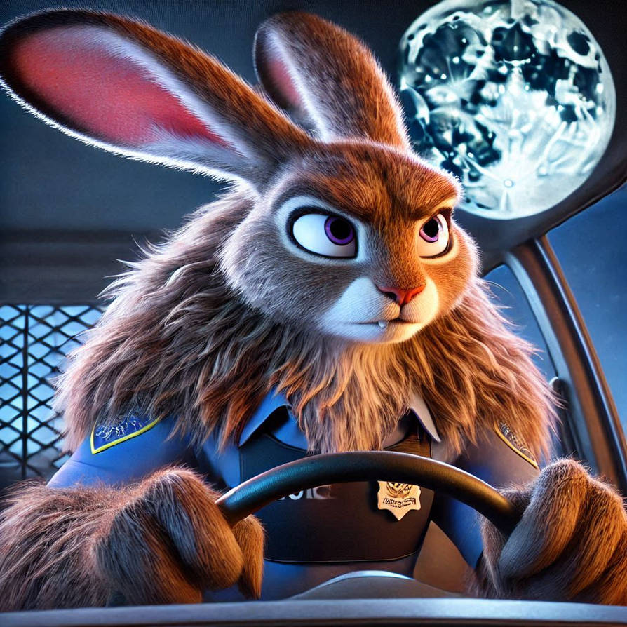 The Were Rabbit Drawing Wererabbit at the Wheel by Todddagreat on DeviantArt