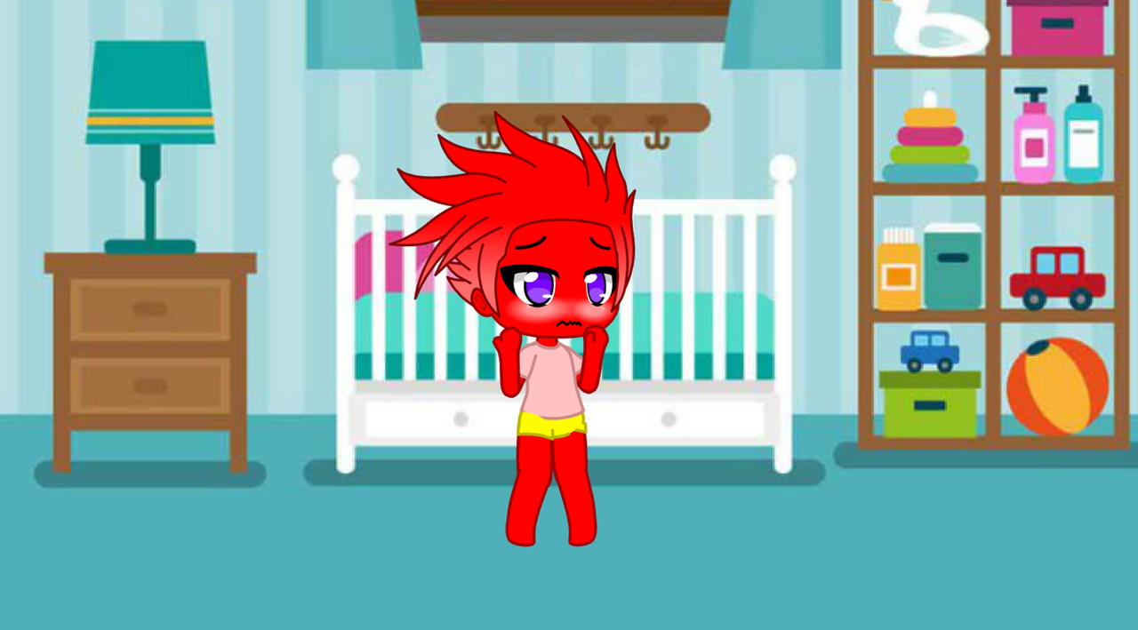 Knuckles embarrassing wet diaper by EvilAmber2004 on DeviantArt