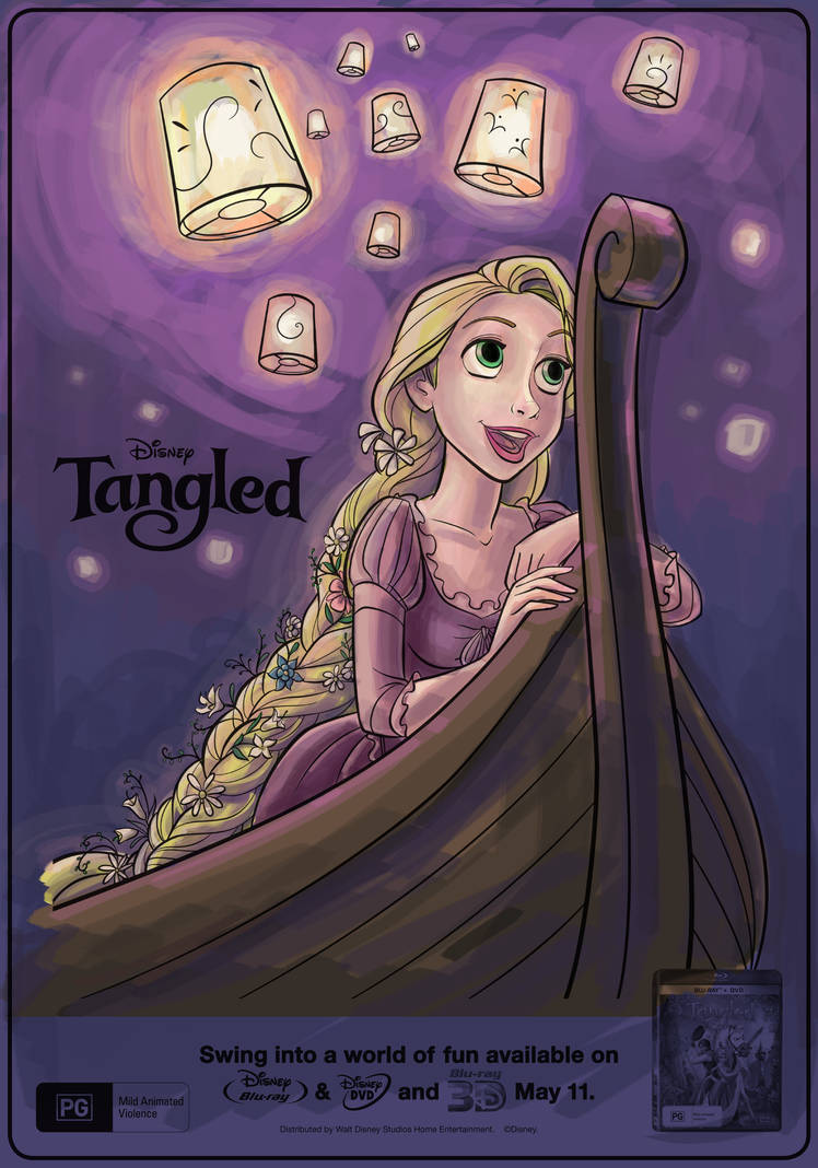 Tangled: Colouring Practice 1 by liebestrauma on DeviantArt