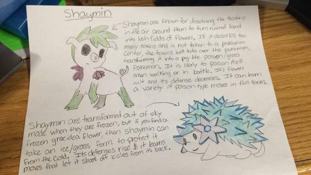 Shaymin - alternate forms