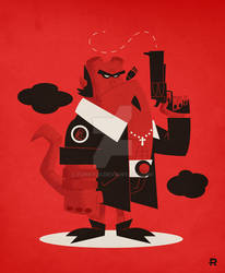 Hellboy Vector