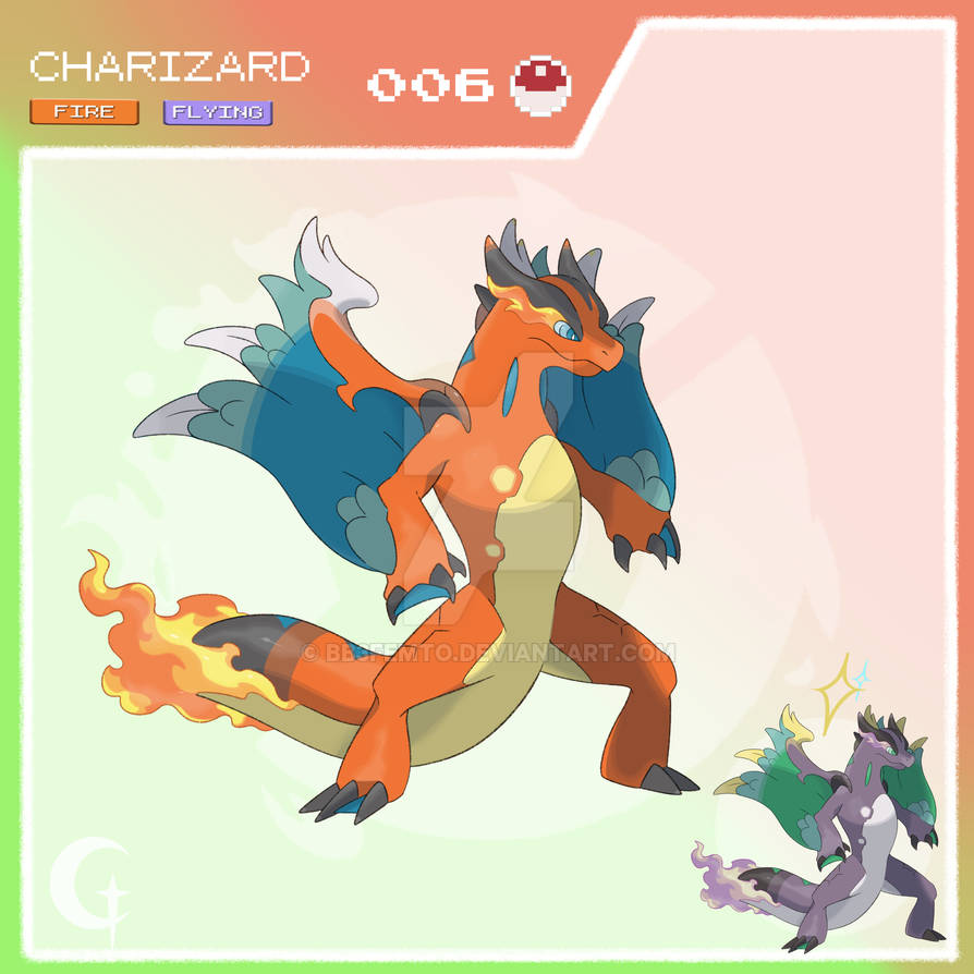 Charizard Ride Base Deviantart 006 - CHARIZARD by BB3Femto on DeviantArt
