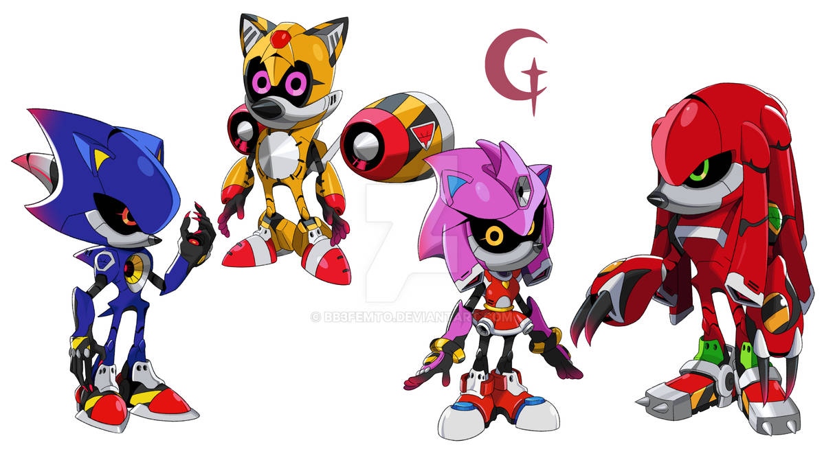 TEAM METAL SONIC by BB3Femto on DeviantArt