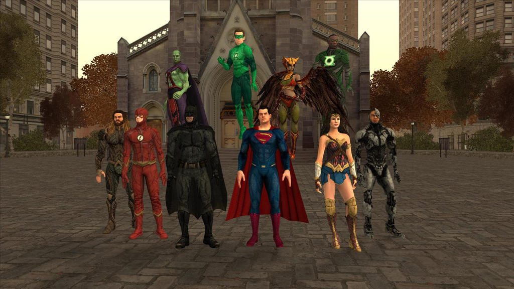 Justice League in GTA SAN ANDREAS by RSstudios on DeviantArt