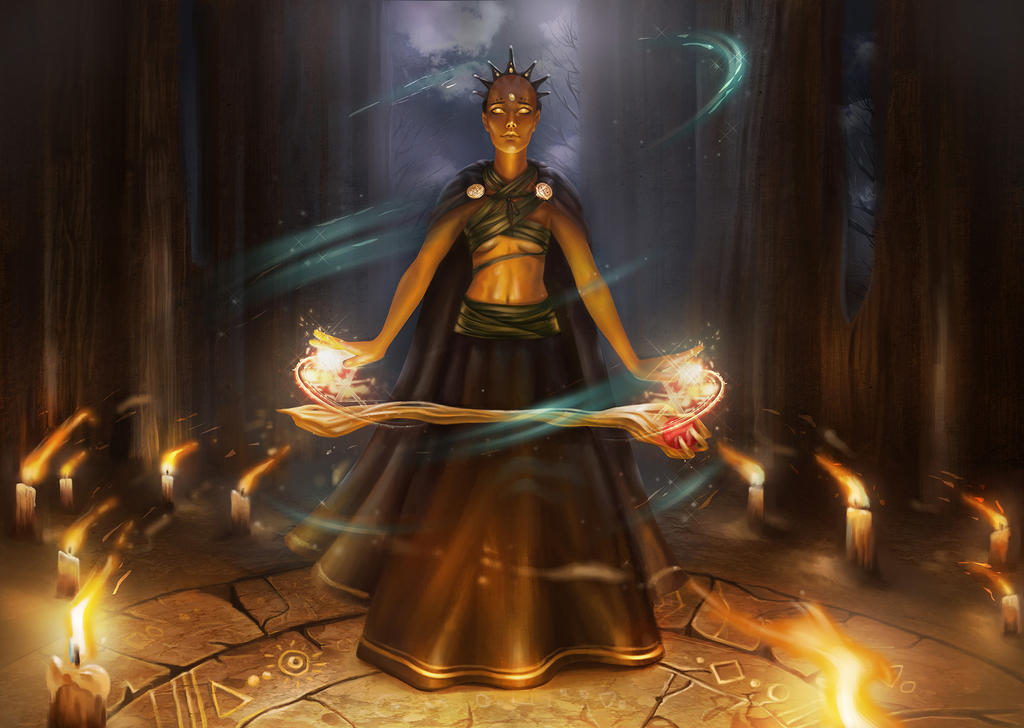 The Mage are starting their ritual once again by AlinaNiculoiu on ...