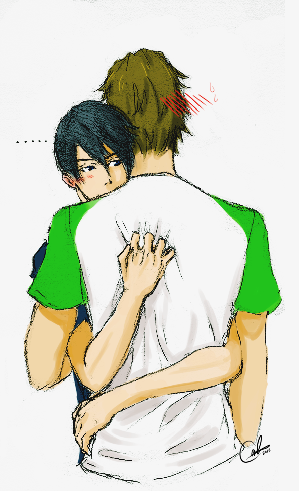 MakoHaru hugggg~