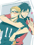 New OTP: KuroTsuki by megumonster