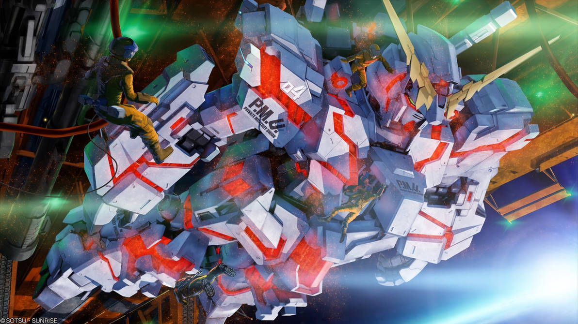 Unicorn Gundam (Destroy Mode) by scorpionxx0 on DeviantArt