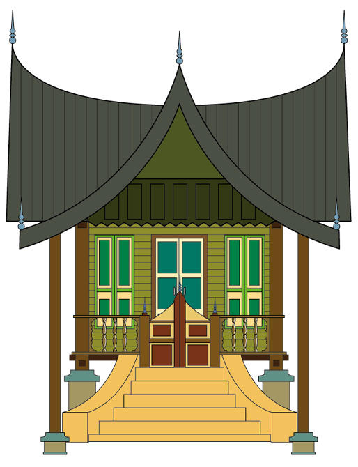  Rumah Minangkabau  by rootless on DeviantArt