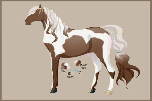 Silver Brown Dun Tobiano Adopt [AB lowered!]