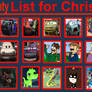 My Naughty List For Christmas 2023