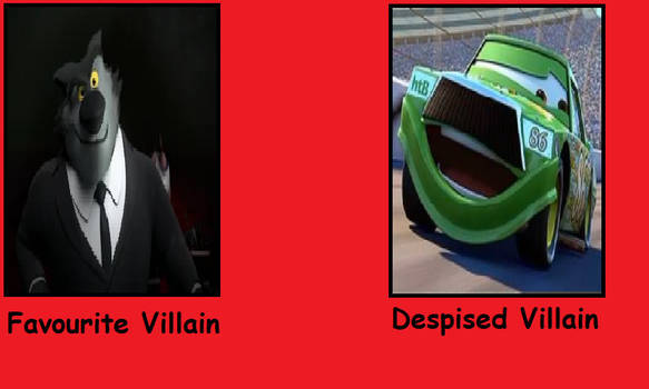 My Favourite Villain And Despised Villain