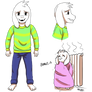 Character Design : Asriel (kid)