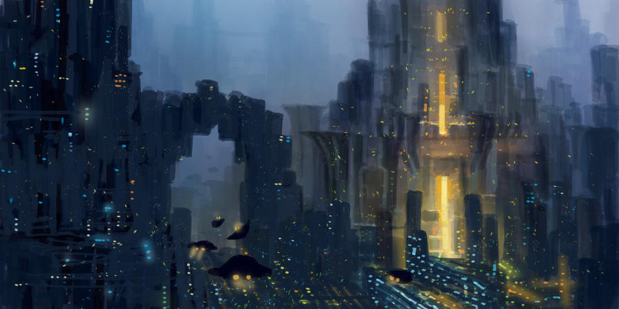 futuristic city 2