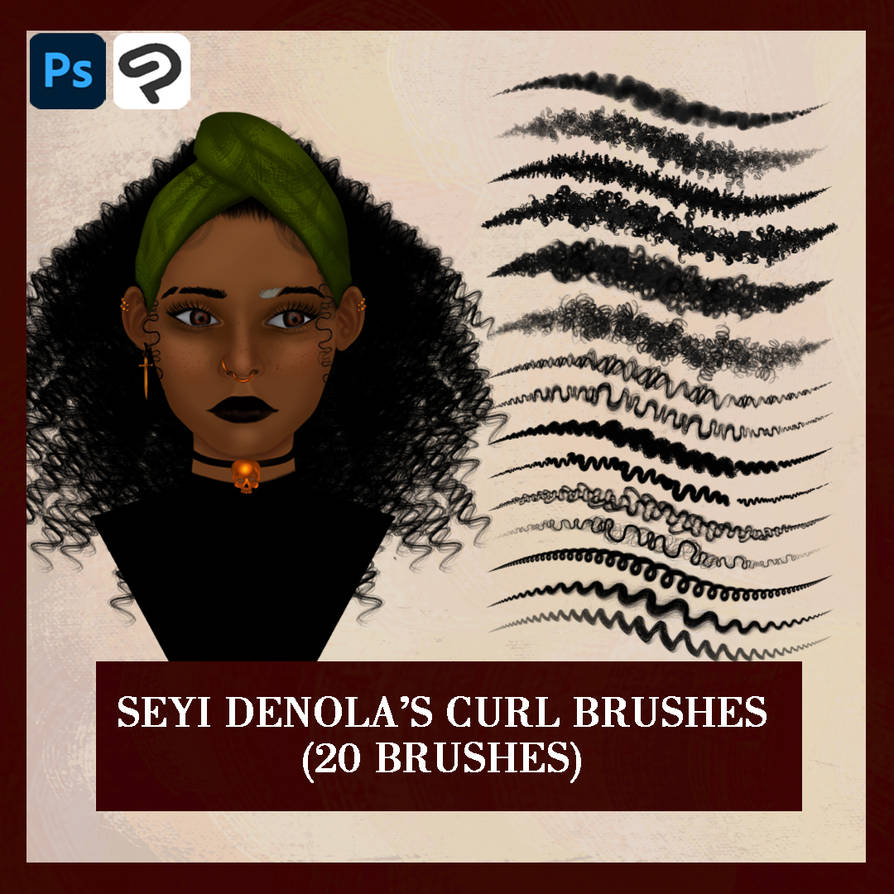 Photoshop And Clip Studio Paint Curly Hair Brush By Seyidenola On Deviantart Photoshop And Clip Studio Paint Curly Hair Brush By Seyidenola On Deviantart