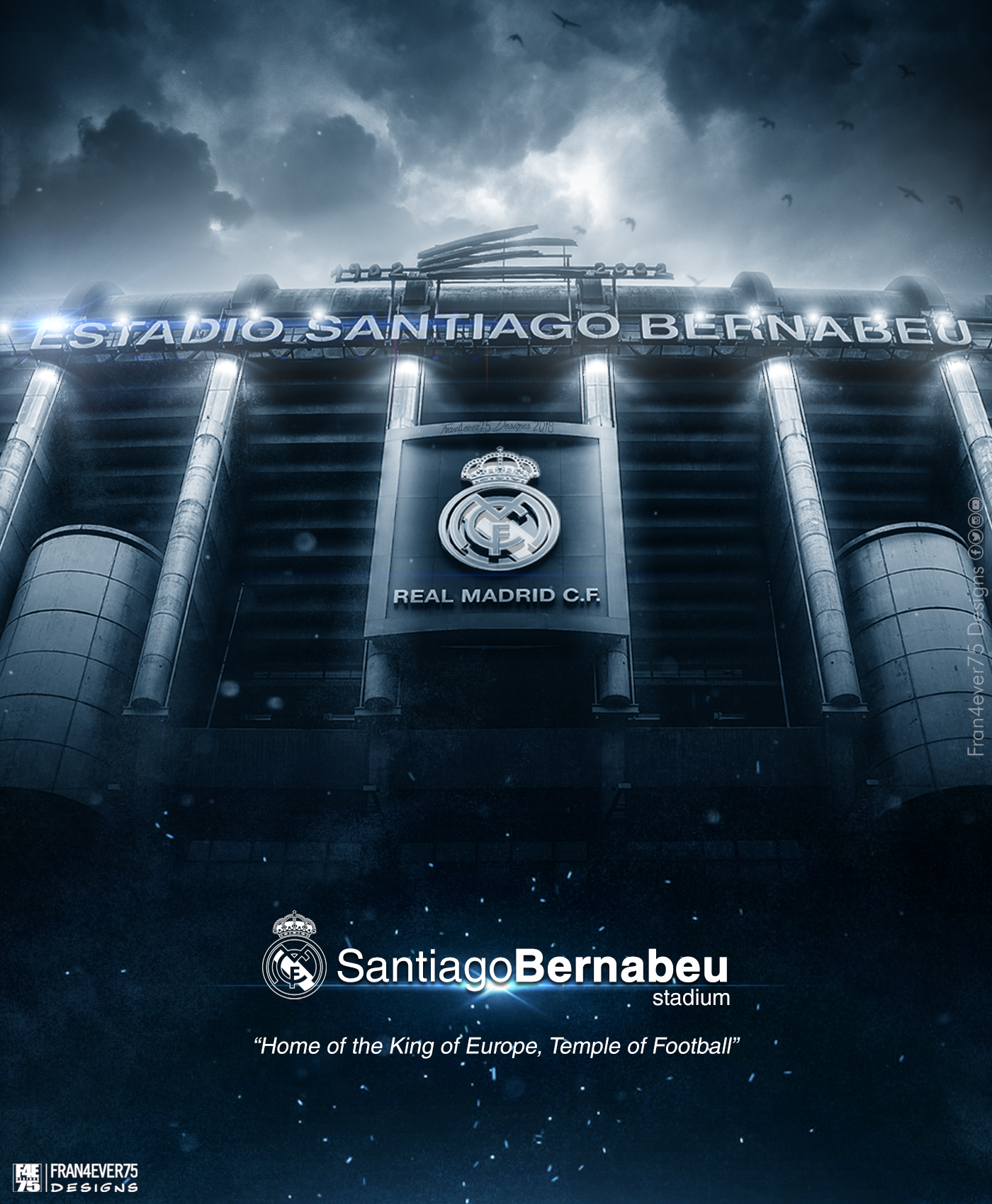 Santiago Bernabeu Stadium by Fran4ever75 on DeviantArt Santiago Bernabeu Stadium by Fran4ever75 on DeviantArt