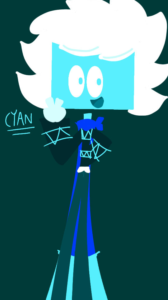 Cyan Colorblock Deviantart Cyan by artyestman on DeviantArt