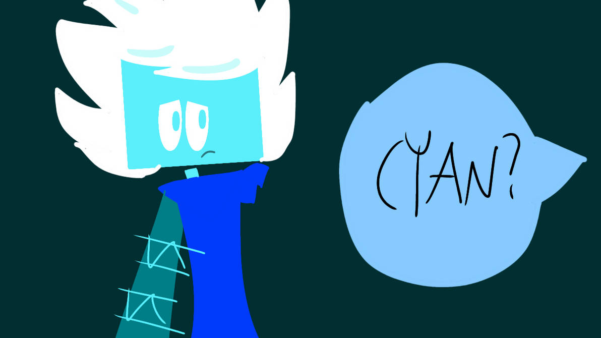 Cyan Colorblock Deviantart Cyan? by artyestman on DeviantArt