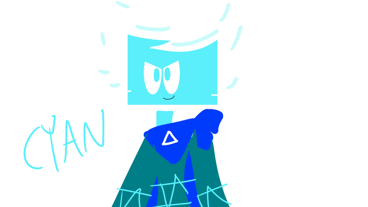 Cyan Colorblock Deviantart Cyan by artyestman on DeviantArt