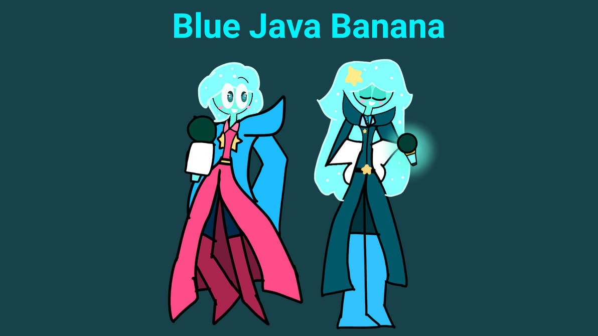 Blue Town Java Blue Java Banana by artyestman on DeviantArt